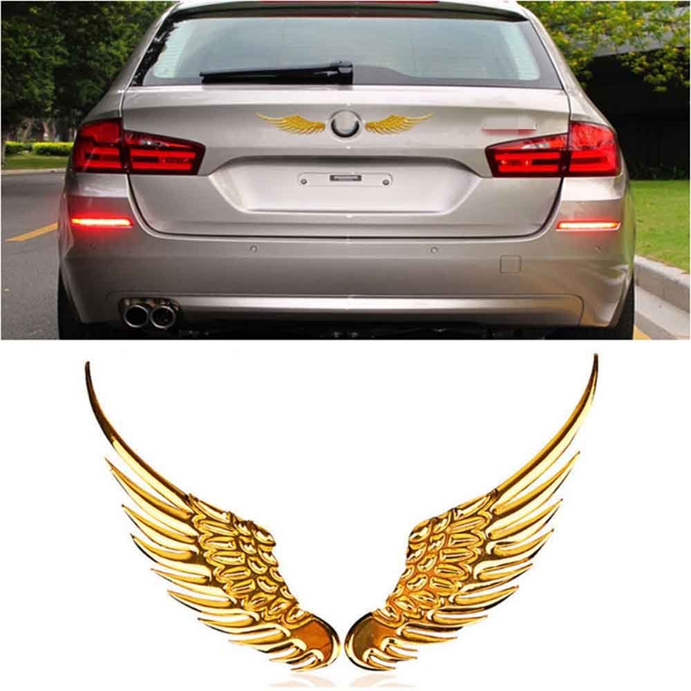 Автомобильный знак с крыльями
