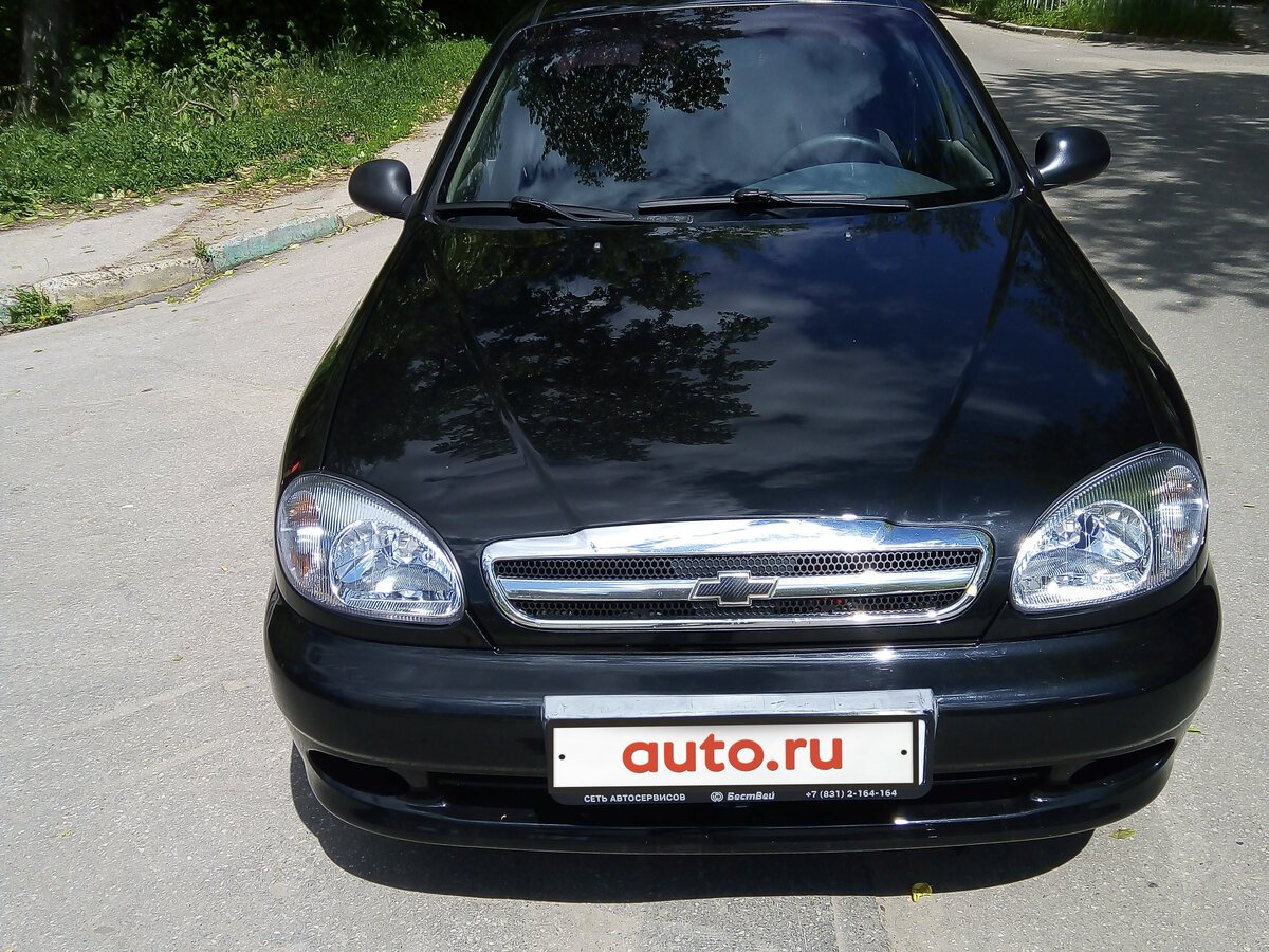 Chevrolet lanos 2008 черный