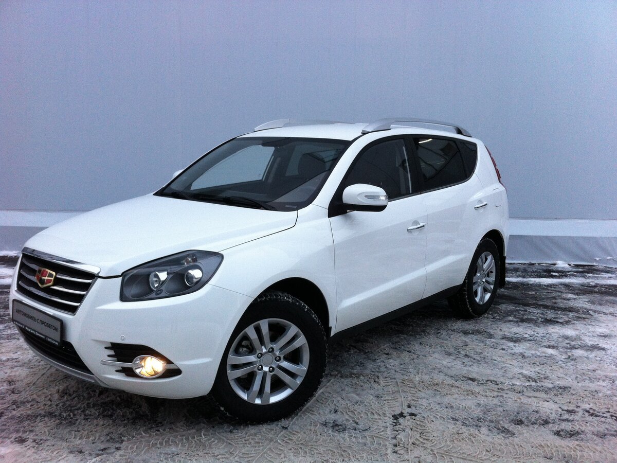 Geely Emgrand x7 белый