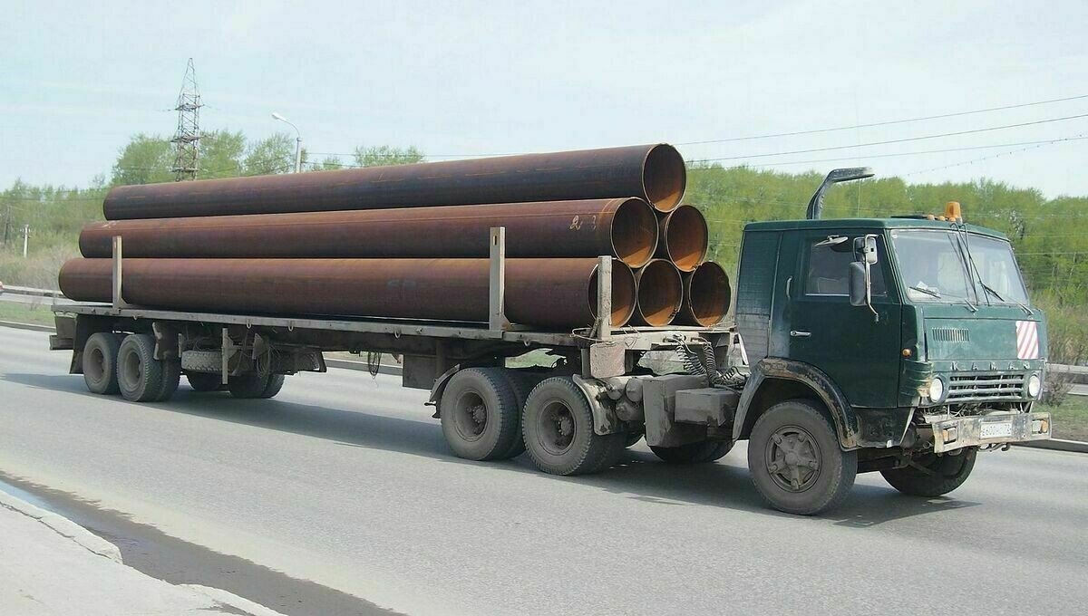 КАМАЗ 4310 трубовоз