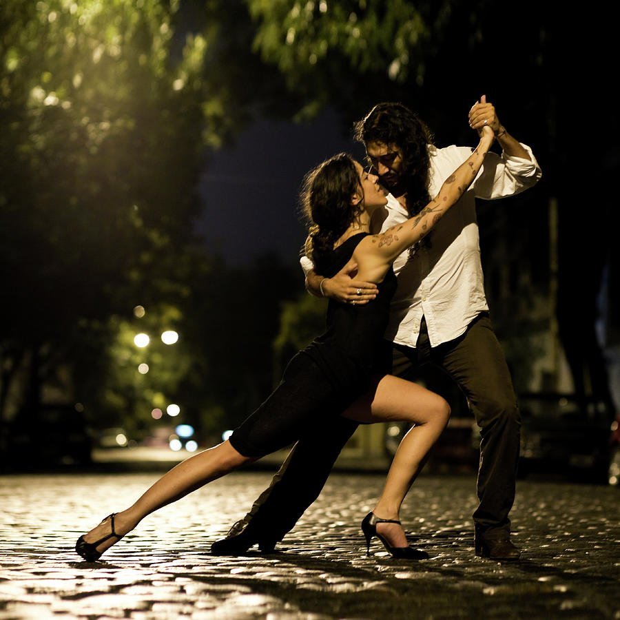 Аргентинское танго на улицах Буэнос-Айреса
