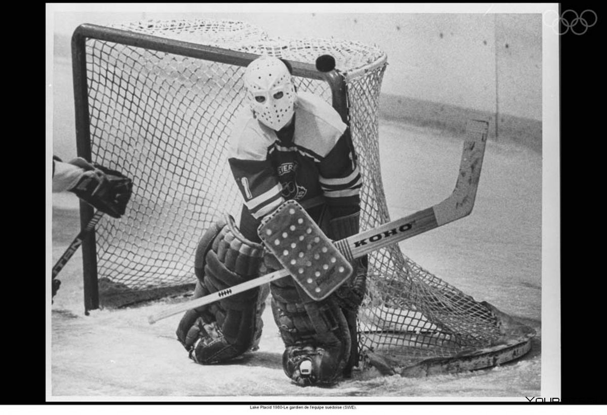 Хоккейная маска вратаря 1970