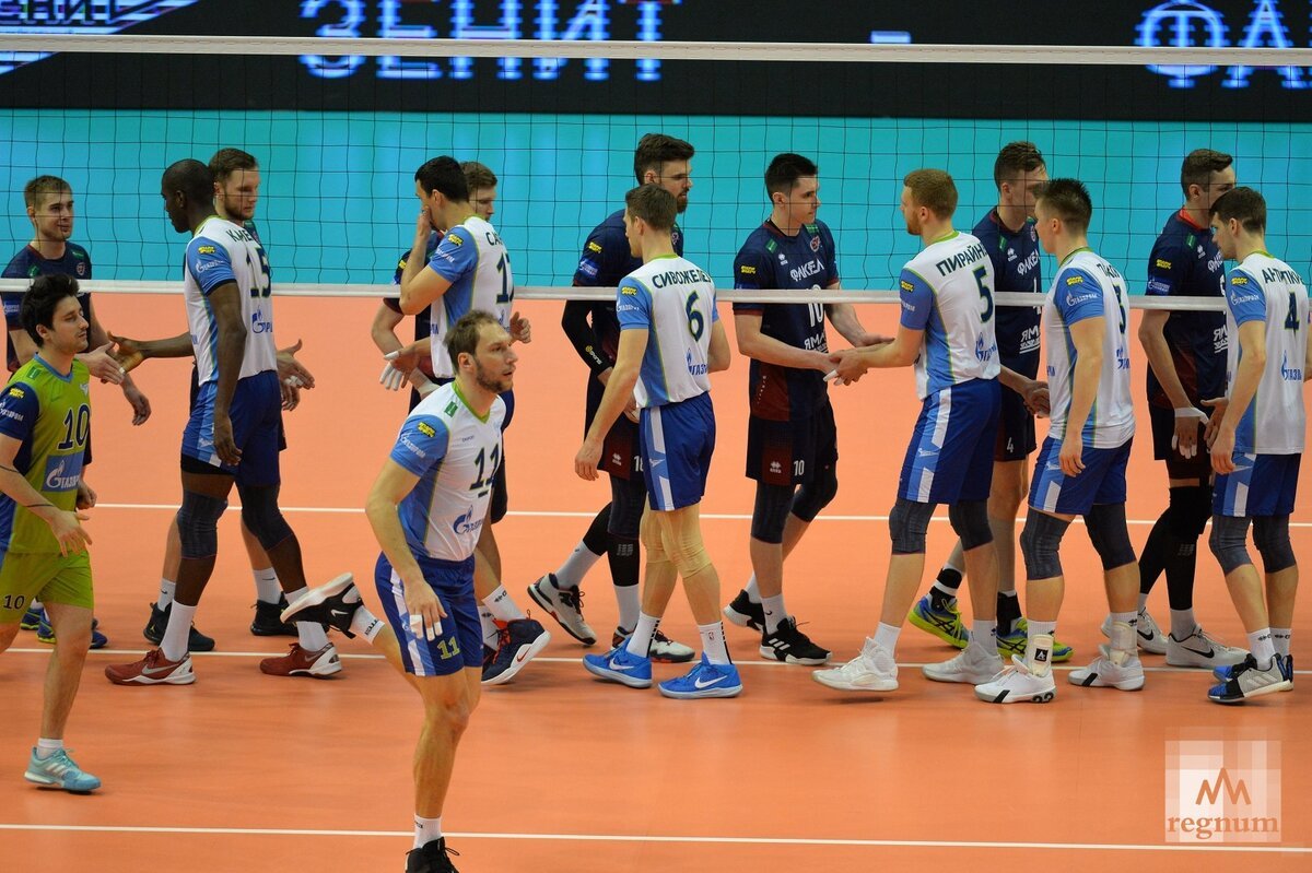 Приветствие волейбольной команды