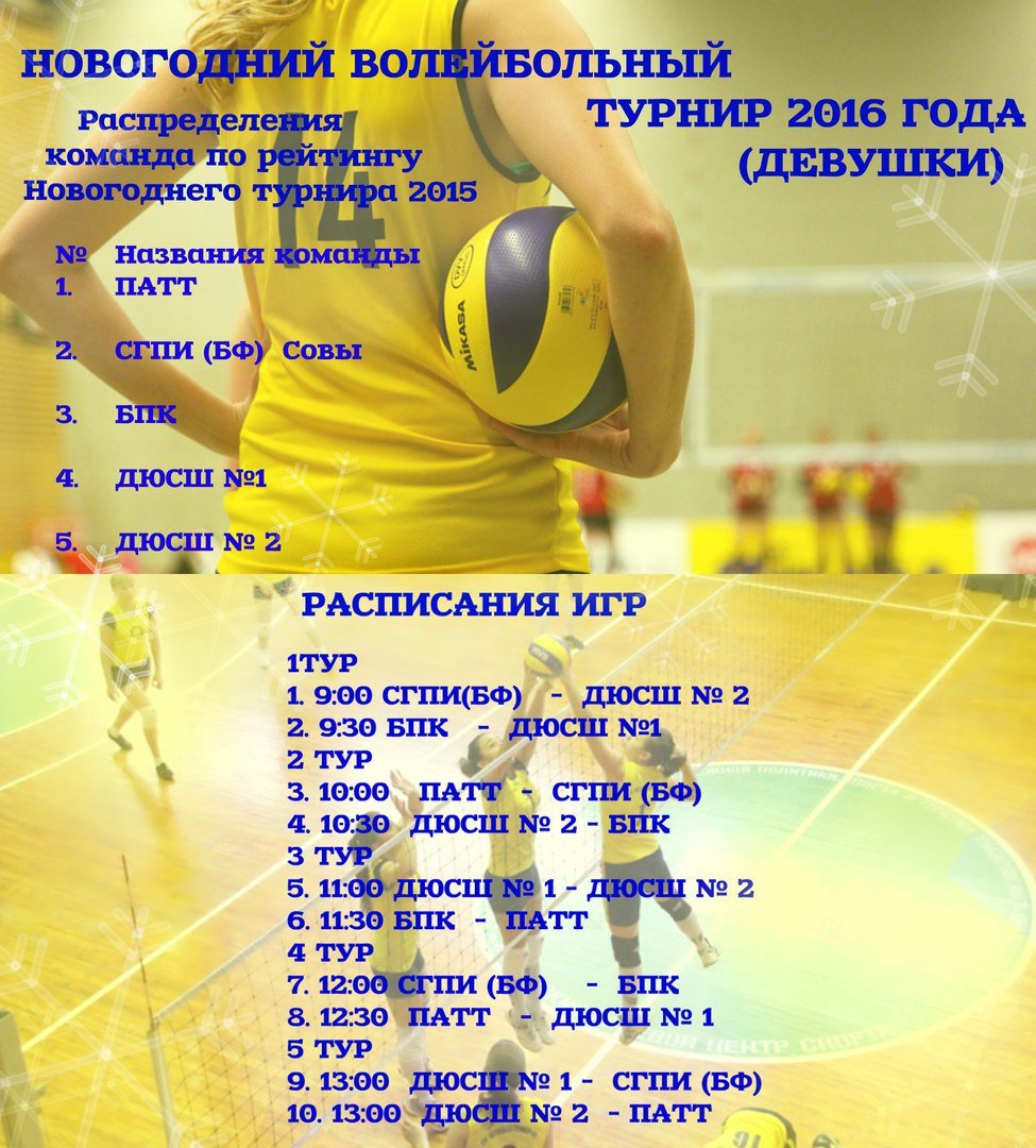 Название команды по волейболу