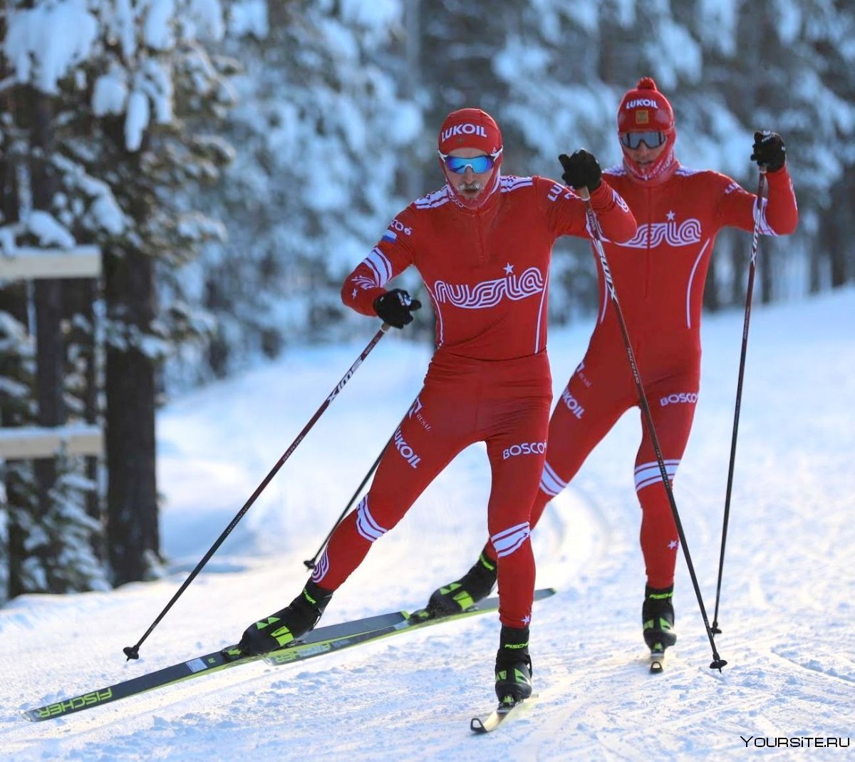 Вуокатти Финляндия лыжные гонки