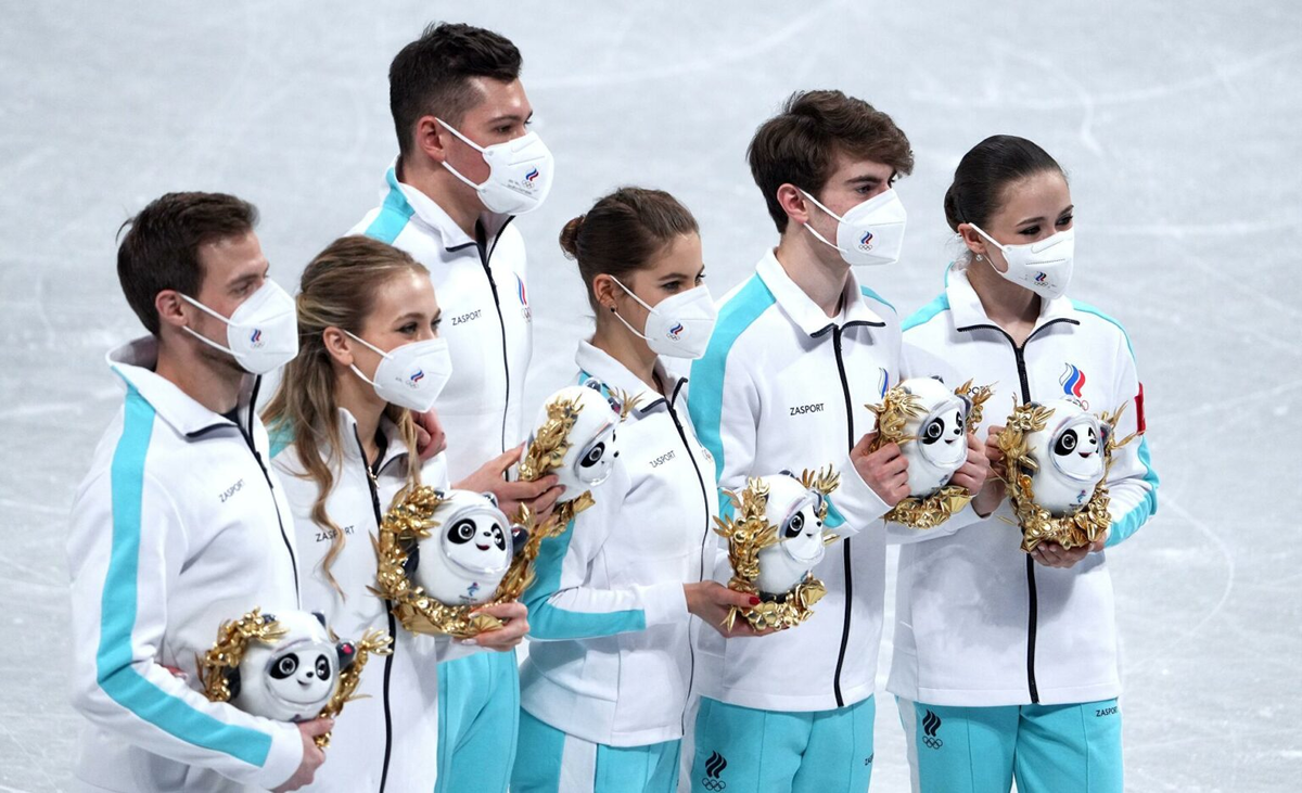 Фигурное катание олимпиада 2022 Россия