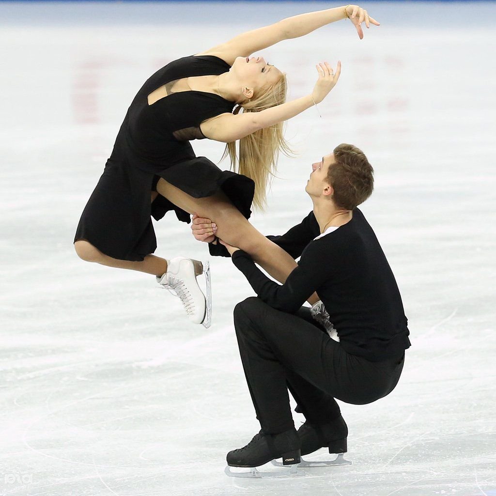 Кузьмина танцы на льду