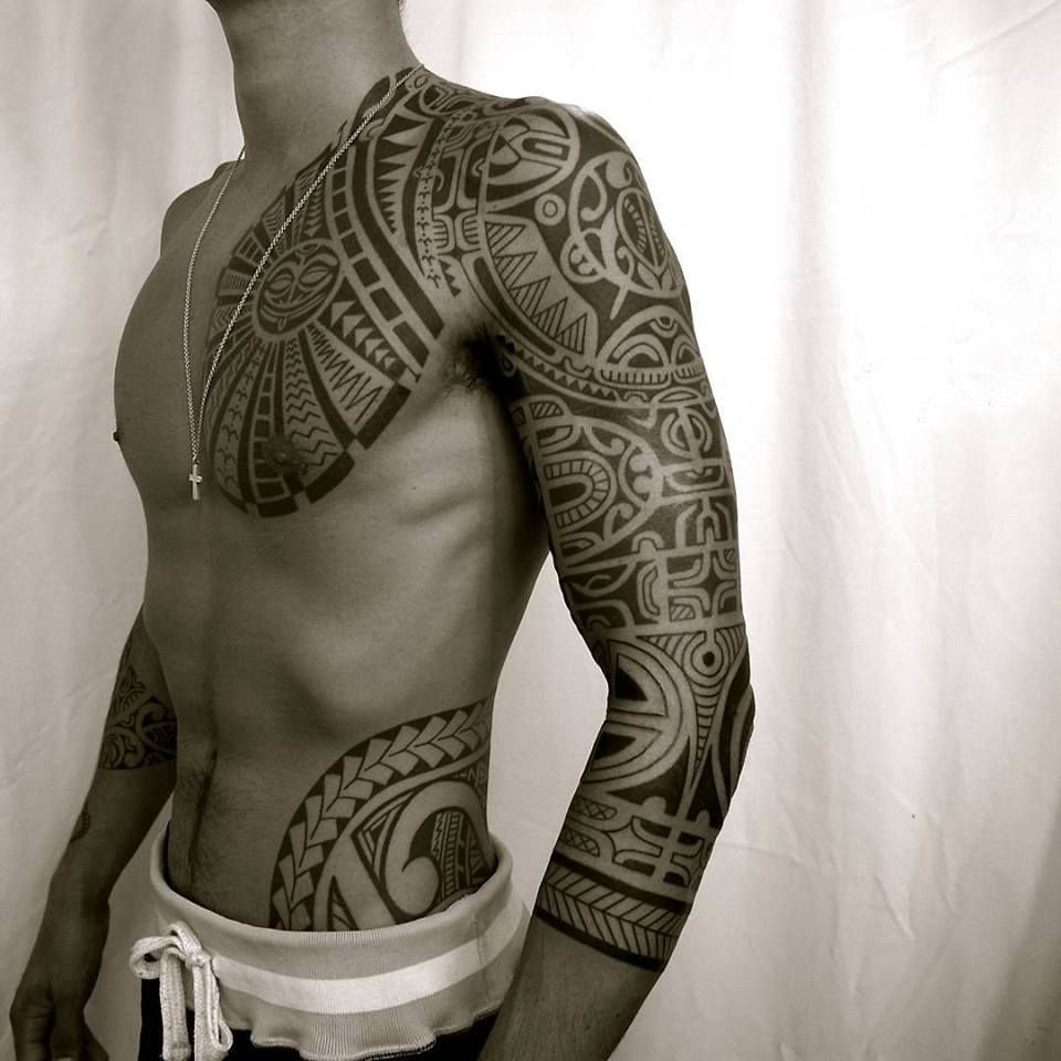 Тайские тату рукав