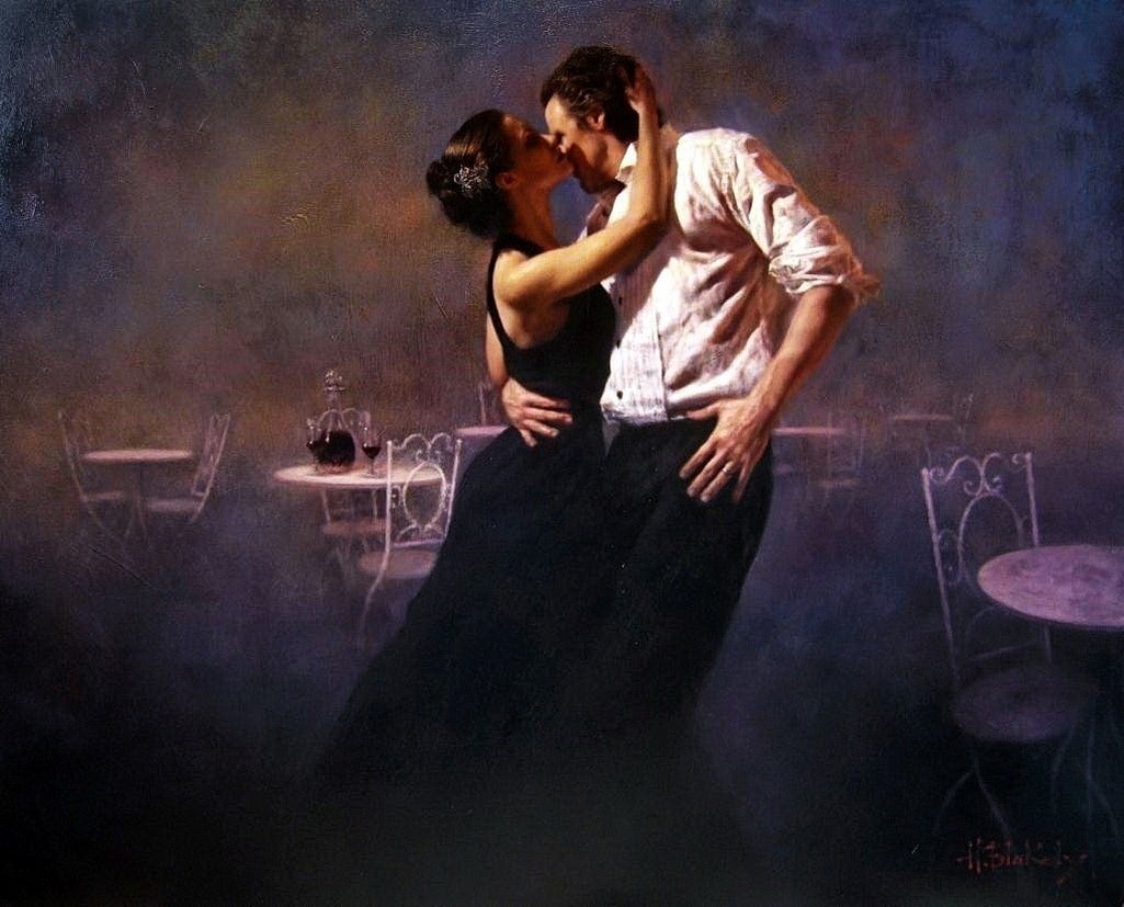 Художник Hamish Blakely танго