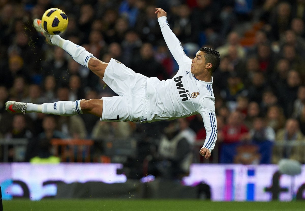 Прыжок Криштиану Роналду в Реал Мадрид