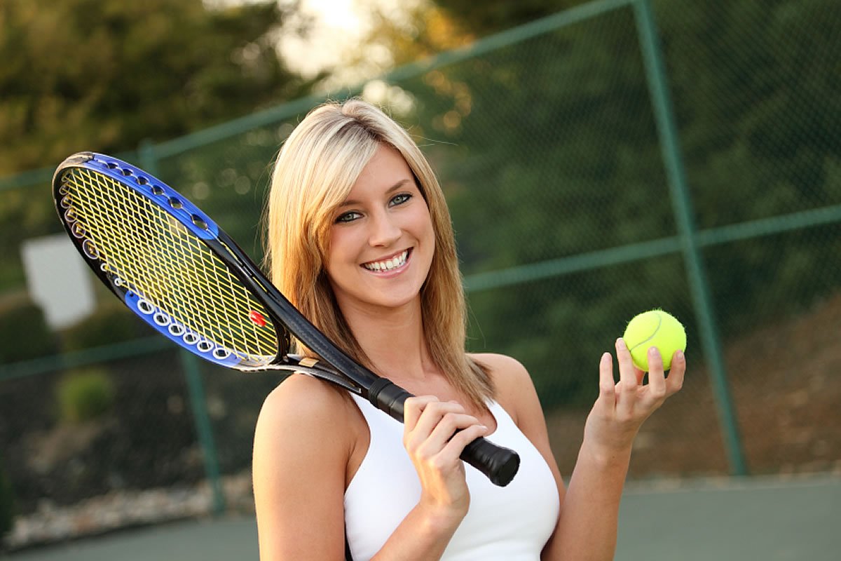 Девушки теннисистки