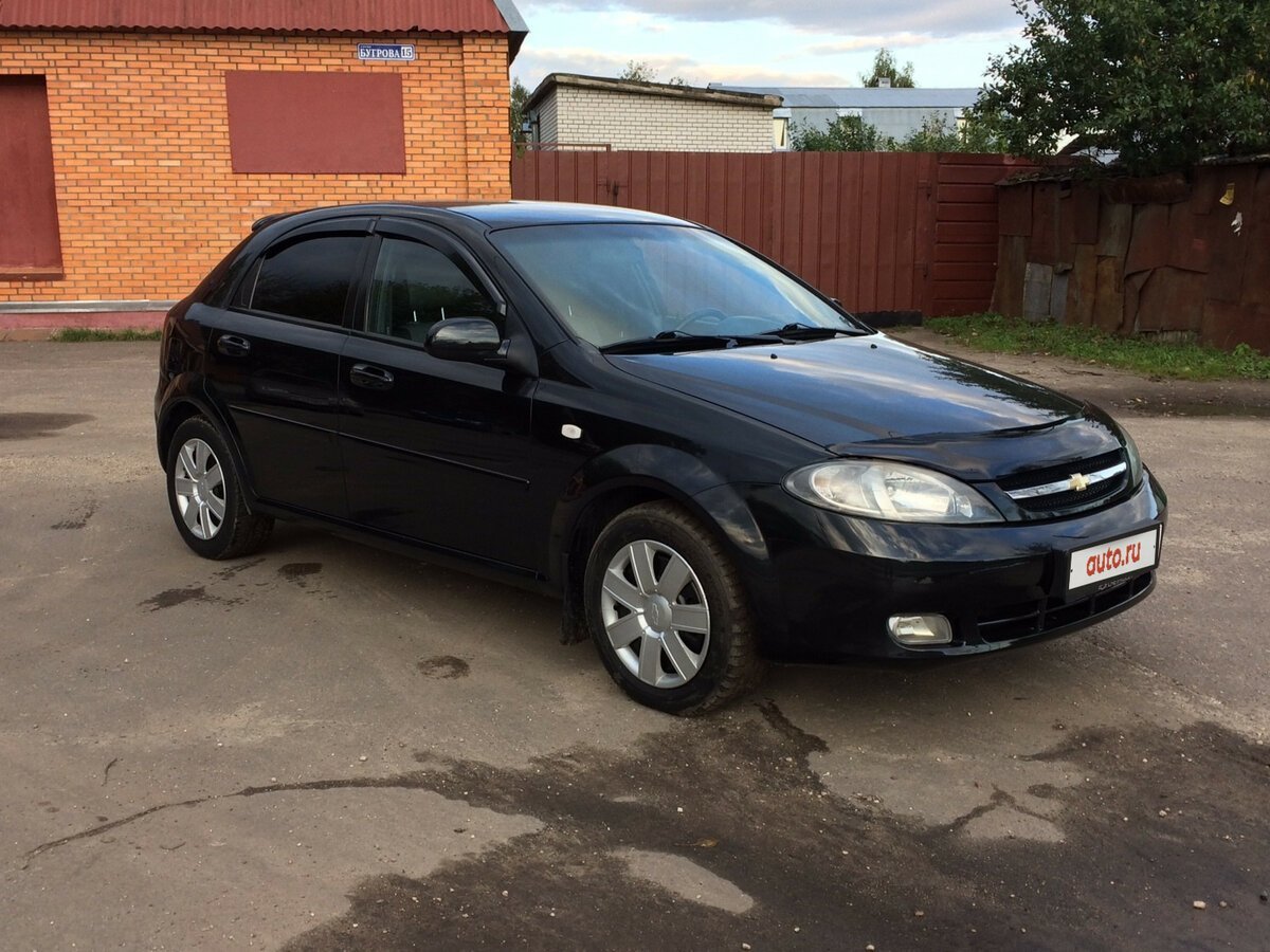 Chevrolet Lacetti 2008 черный