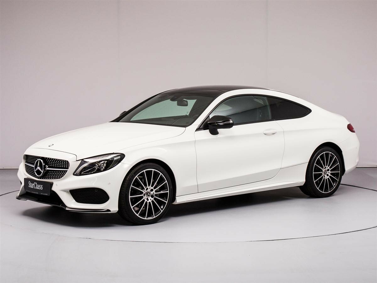 Mercedes w205 Coupe White