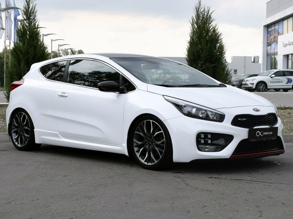 Kia Ceed gt 2014 белый