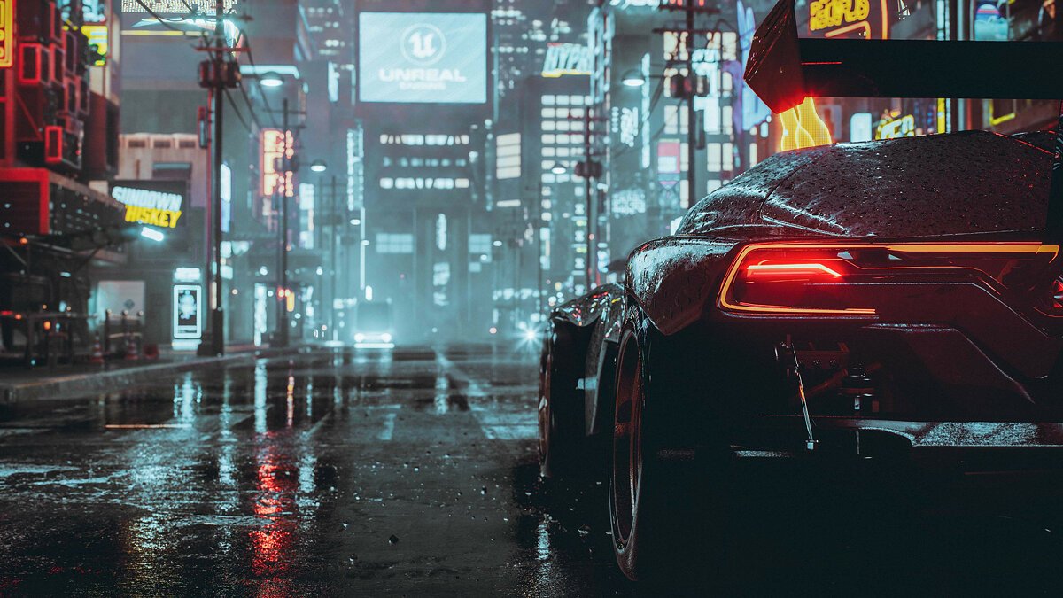 Cyber City - Unreal engine 5.1 release