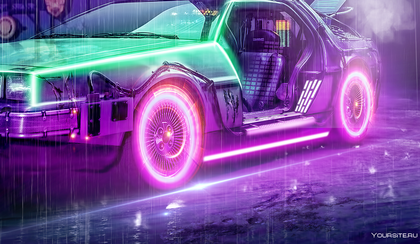 Neon flytron cyberpunk racer фото 88