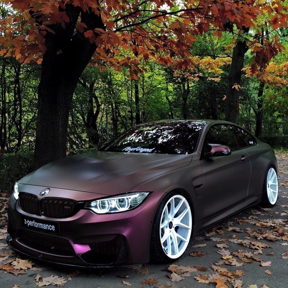BMW f82 m4 Matte Purple