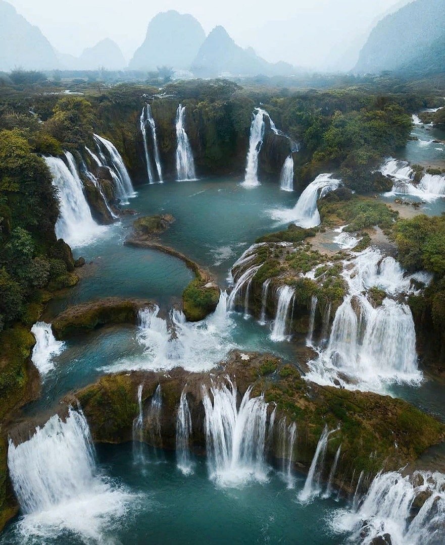 Водопад Понгур, Вьетнам