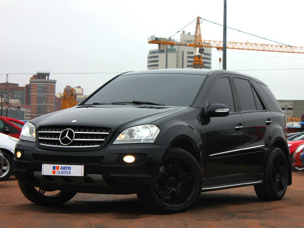 Mercedes ml w164 Black