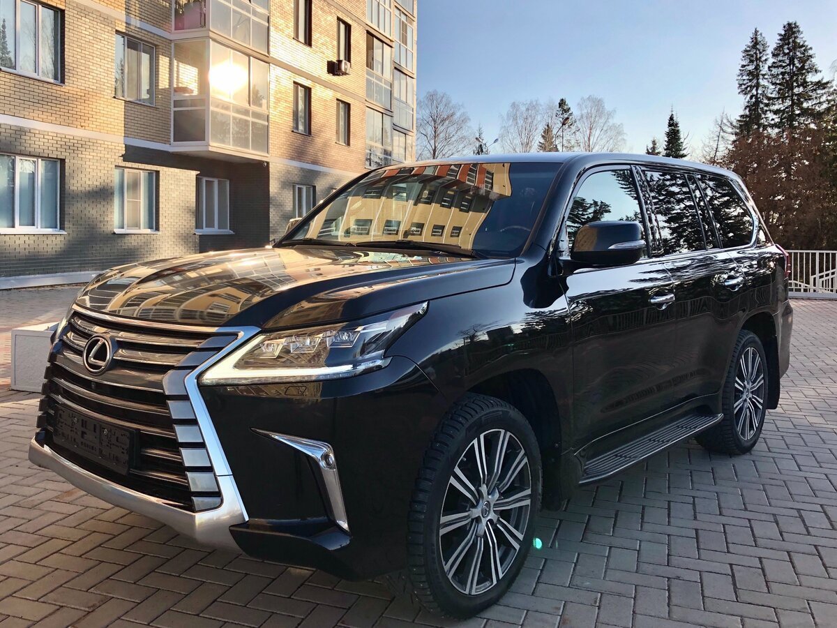 Джип Лексус 570 черный
