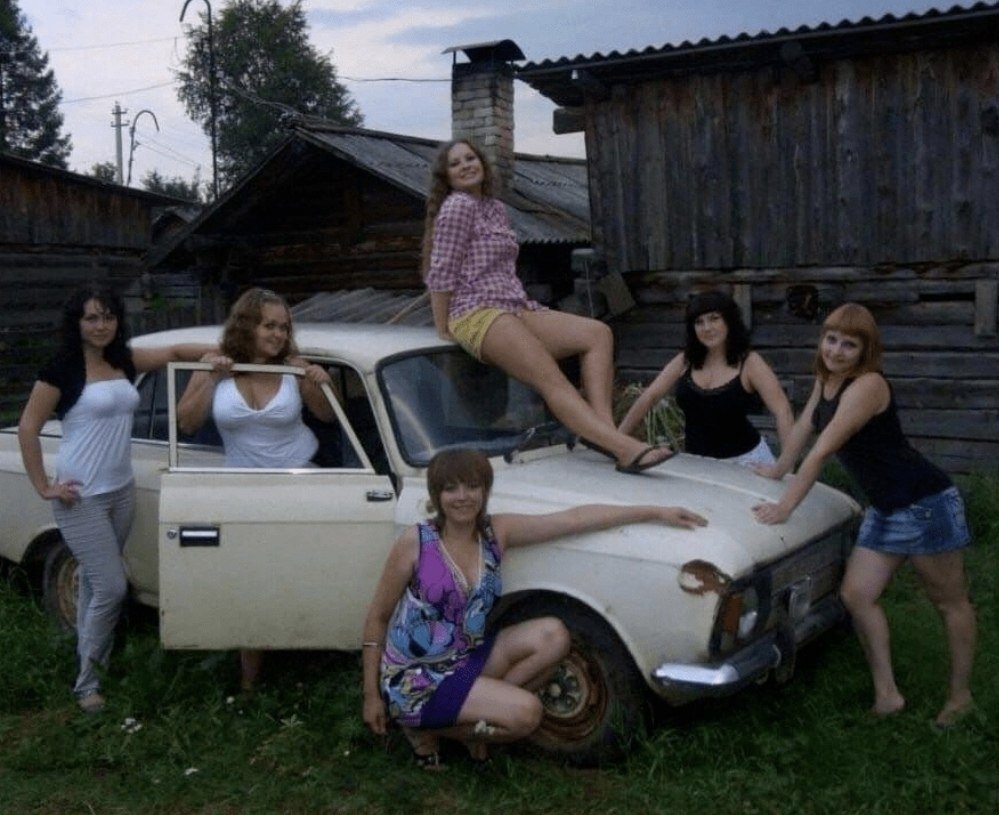 Телочки Деревенские