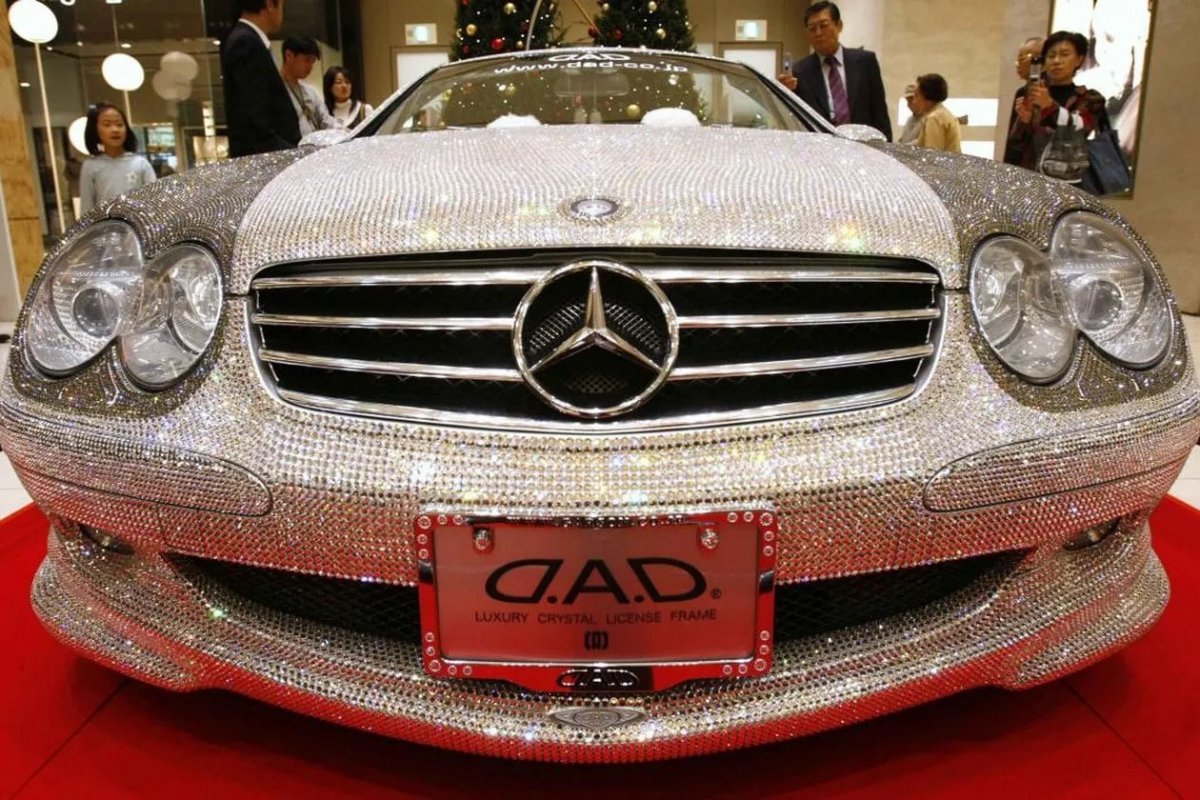 Mercedes-Benz sl600 Бриллиантовый