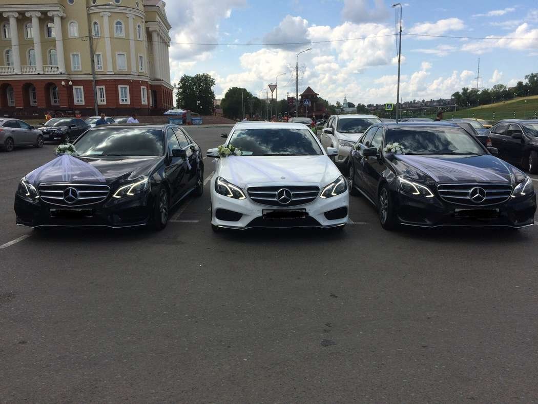 Свадебный кортеж Мерседес е