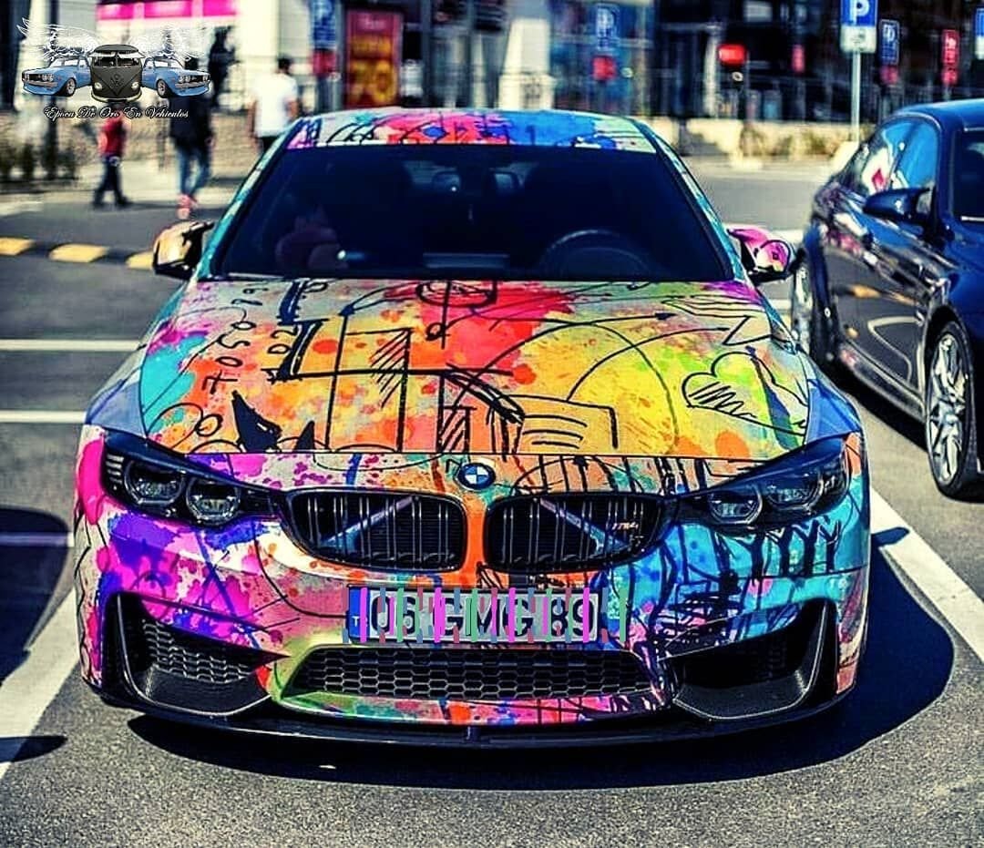 BMW Разрисованная