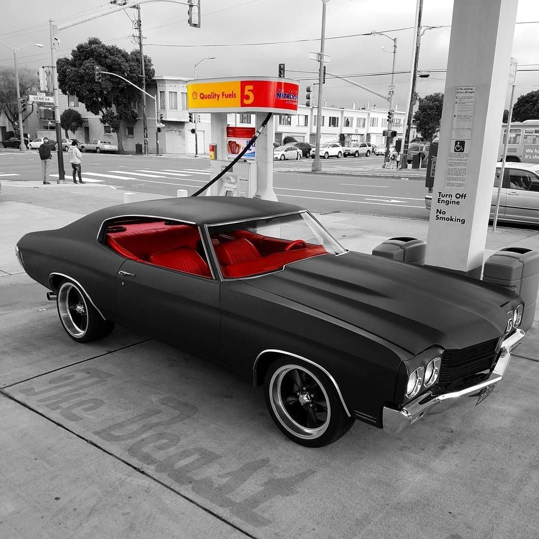 Chevrolet Chevelle 1970 чёрный