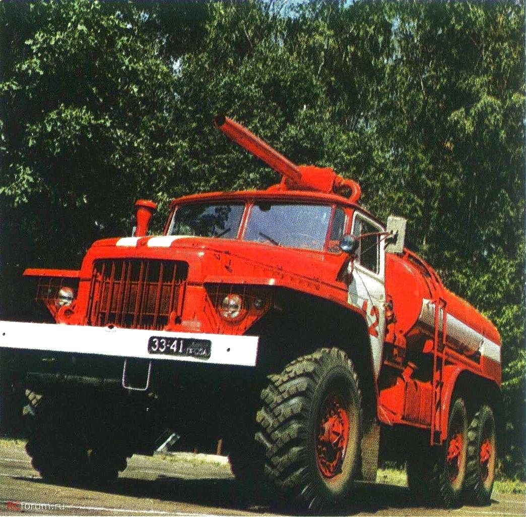 Урал 375 пожарный СССР