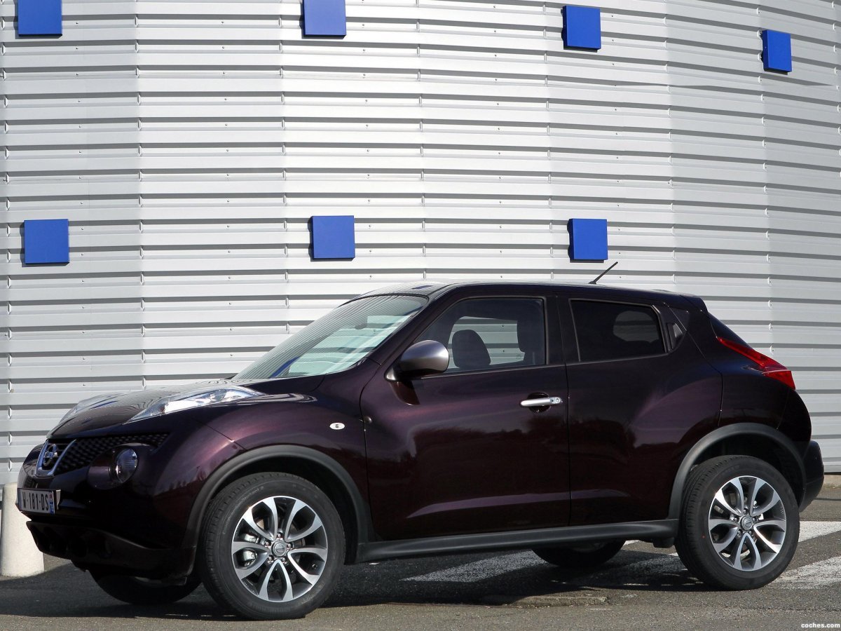 Nissan Juke фиолетовый