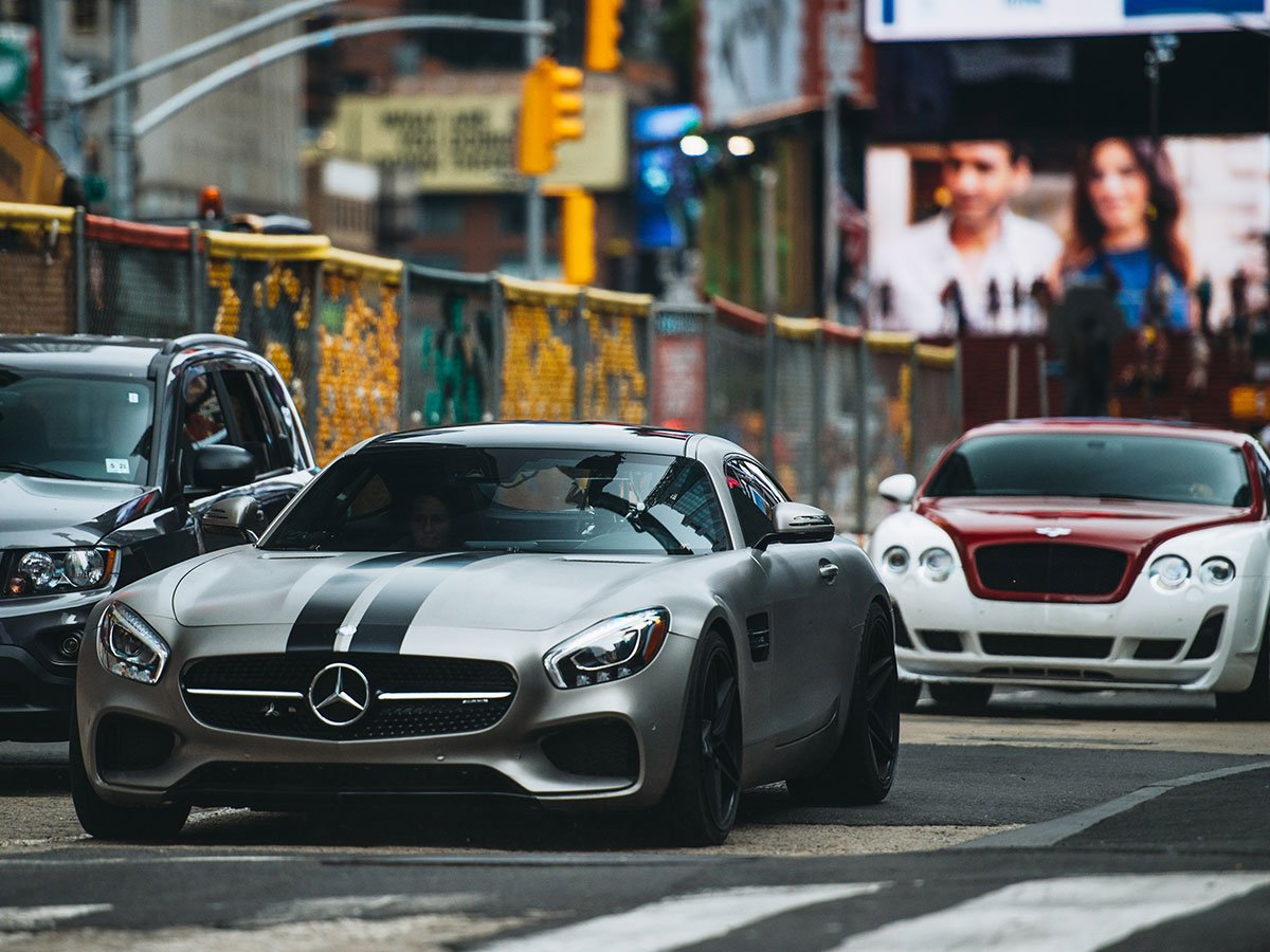 Mercedes AMG GTS Форсаж 8