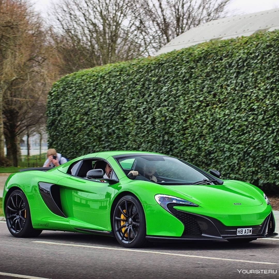 MCLAREN 650s салатовый