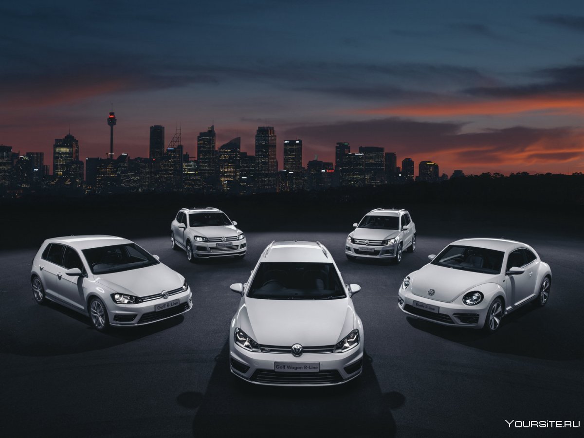 Линейка автомобилей Volkswagen