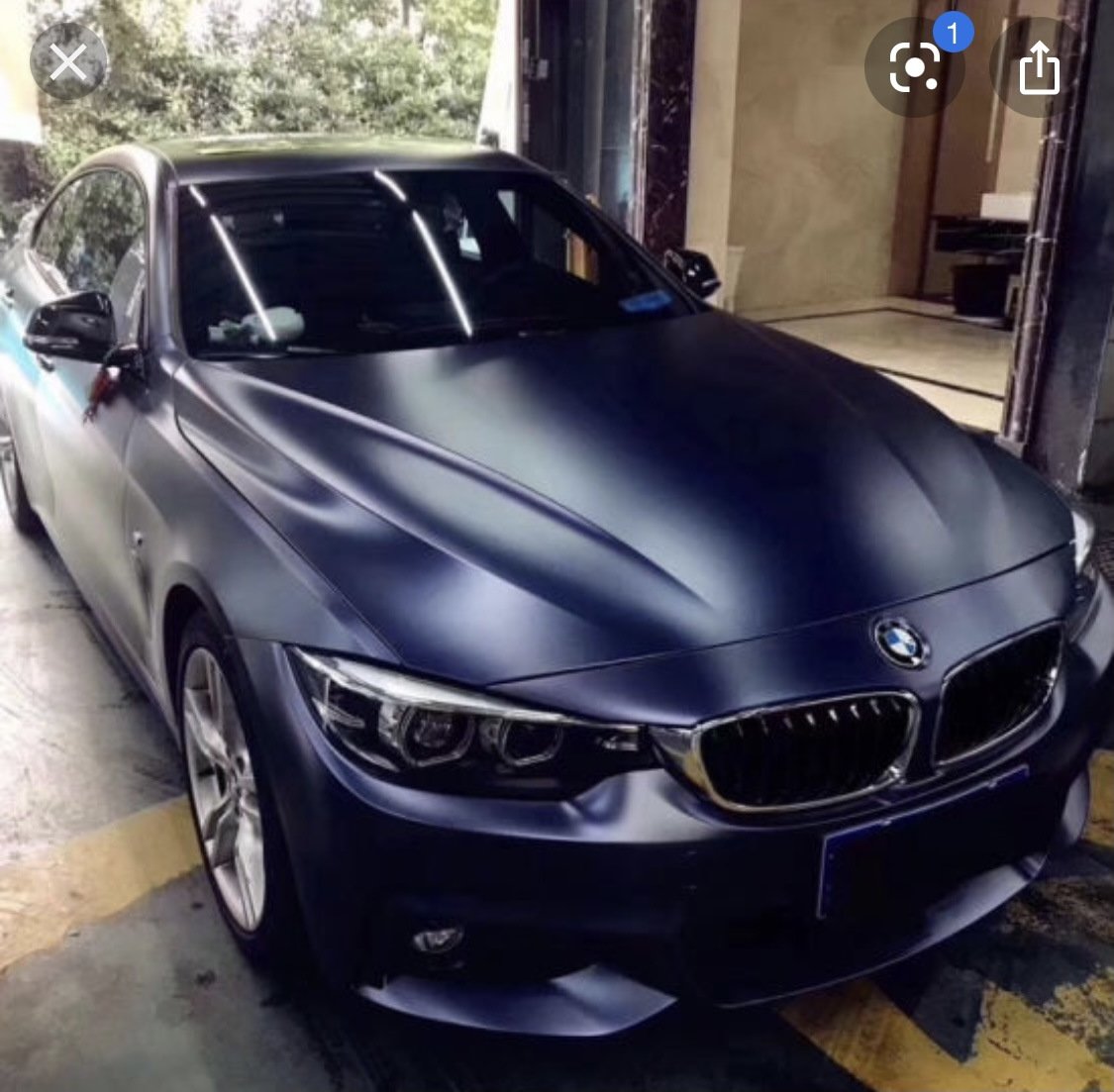 BMW Midnight Blue матовая