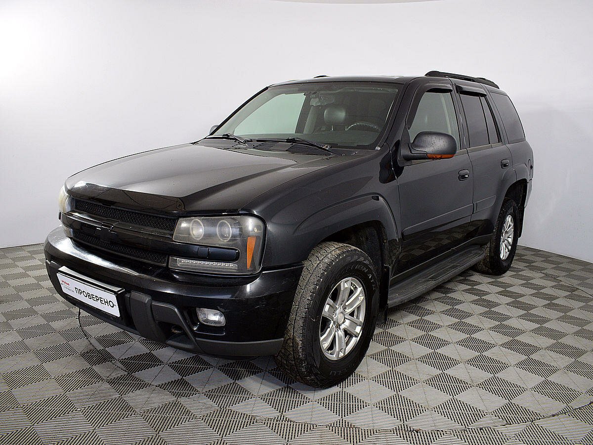 Chevrolet trailblazer 2005 черный