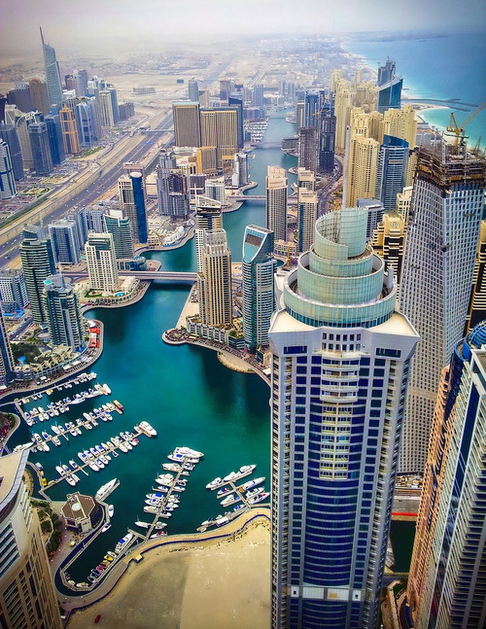 Фото самых красивых городов. Объединённые арабские эмираты. Дубай (ОАЭ).