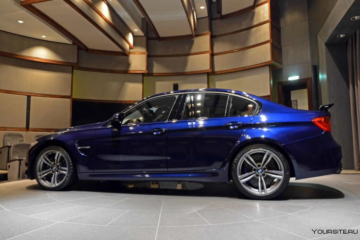 BMW m3 Tanzanite Blue