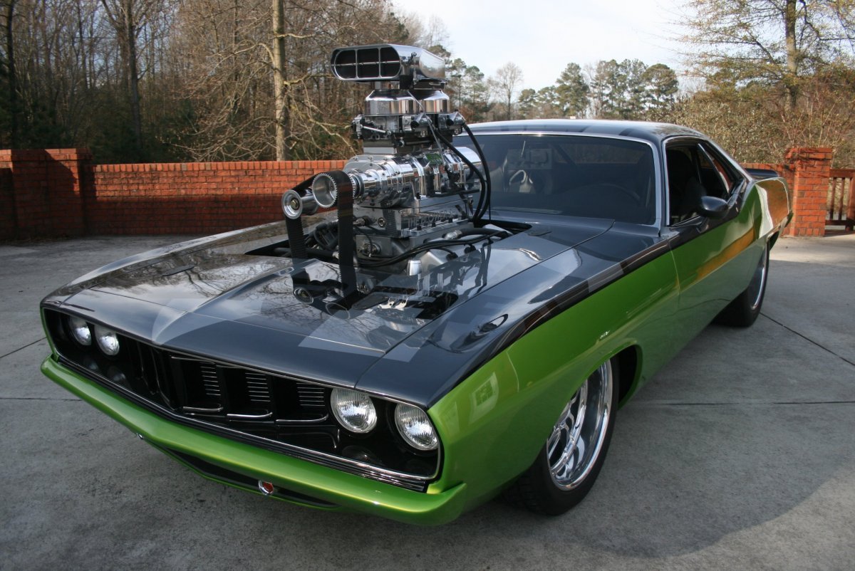 Dodge Charger 1969 с нагнетателем