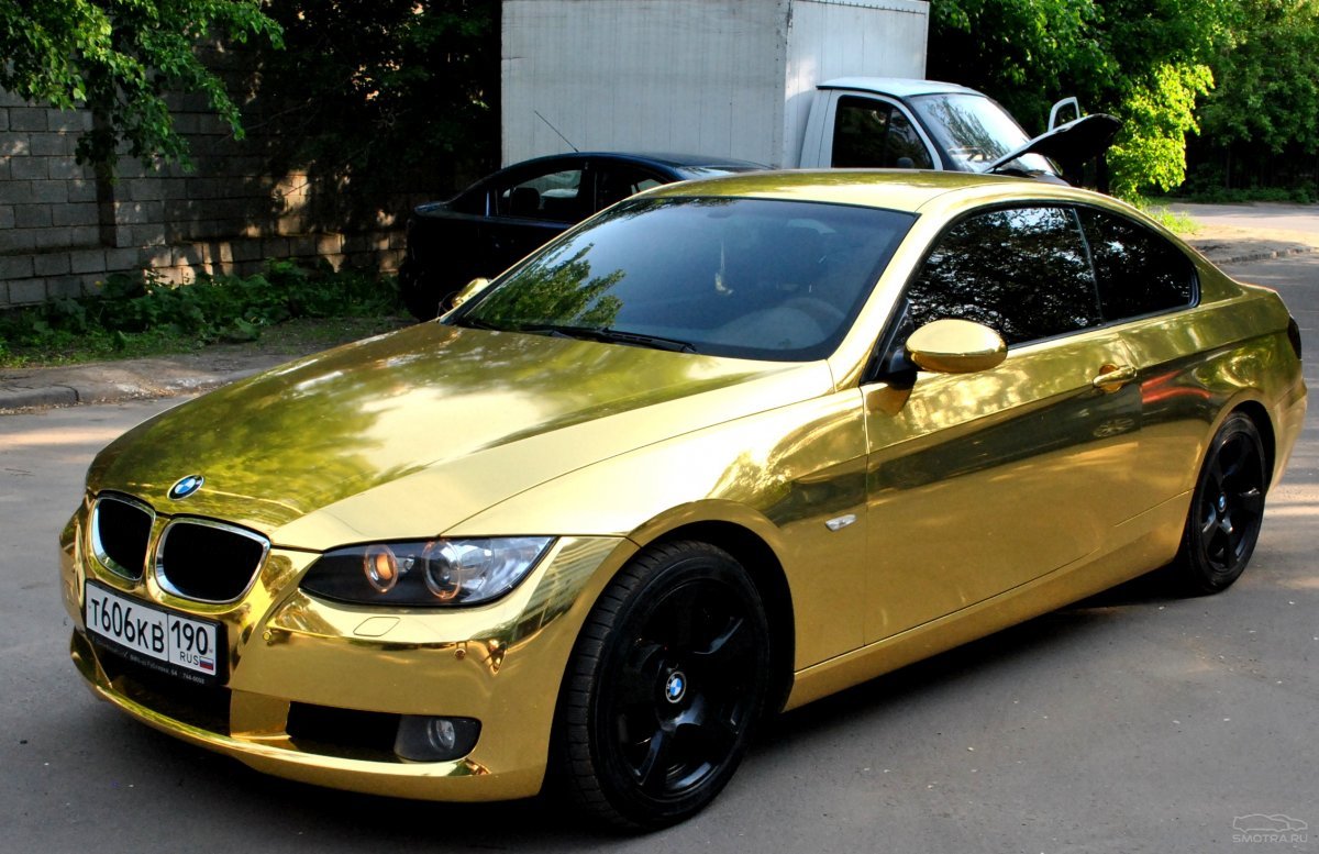 BMW e92 Золотая