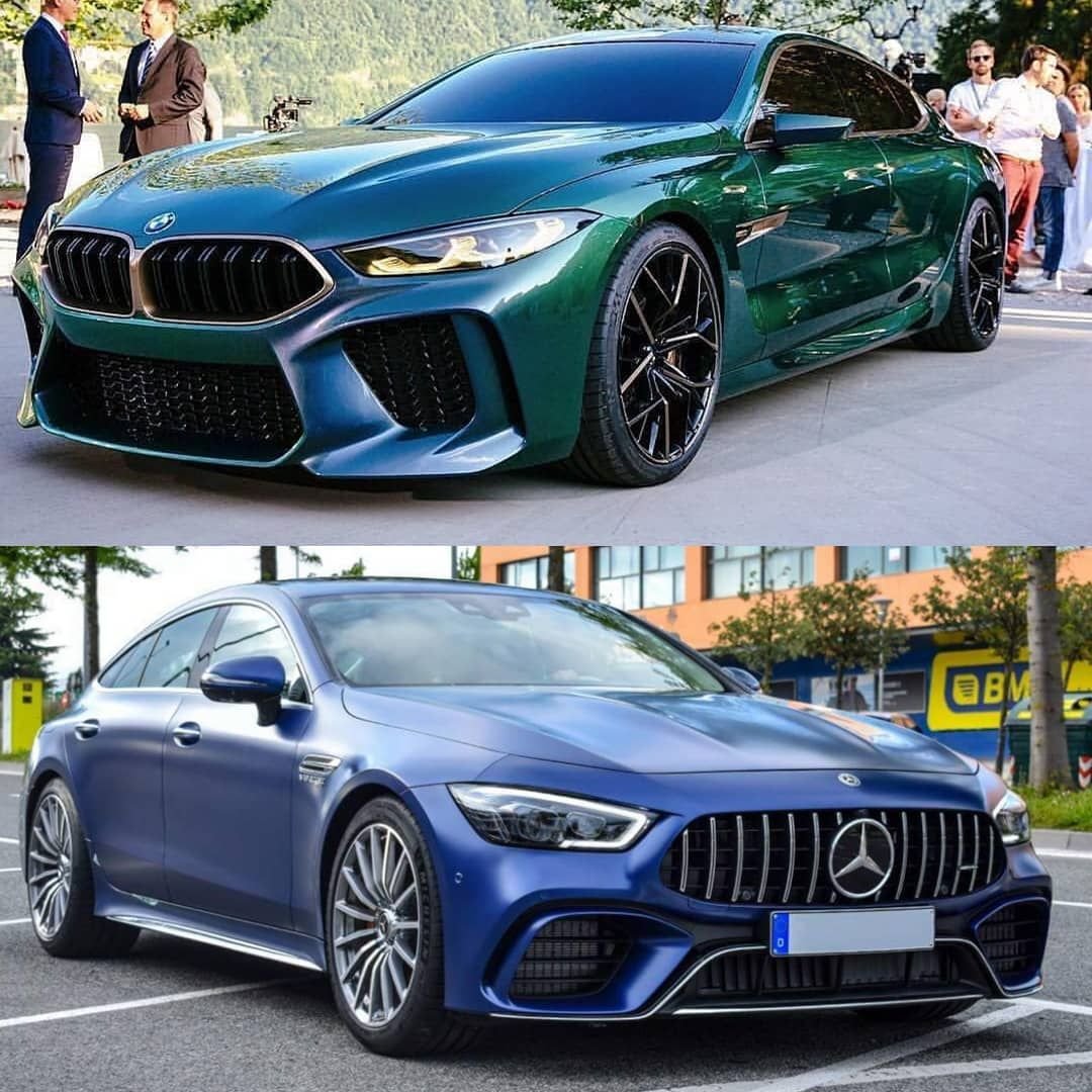 BMW m8 vs Mercedes AMG gt 63