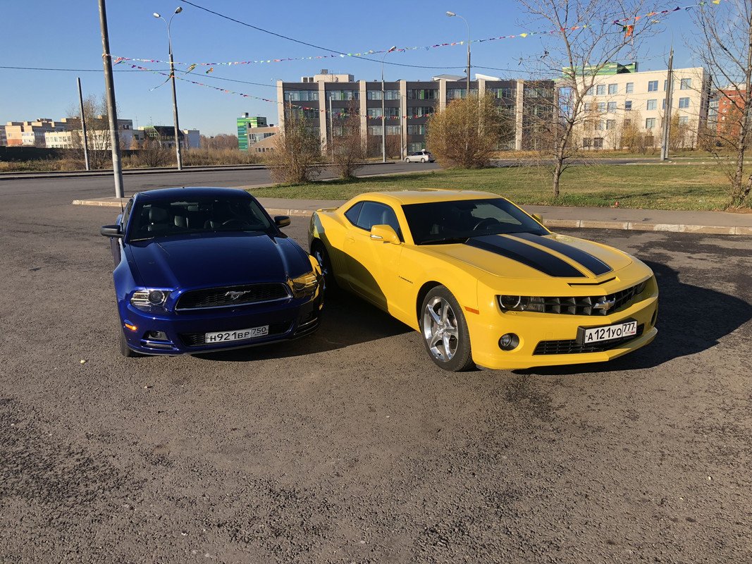Ford Mustang Chevrolet Camaro