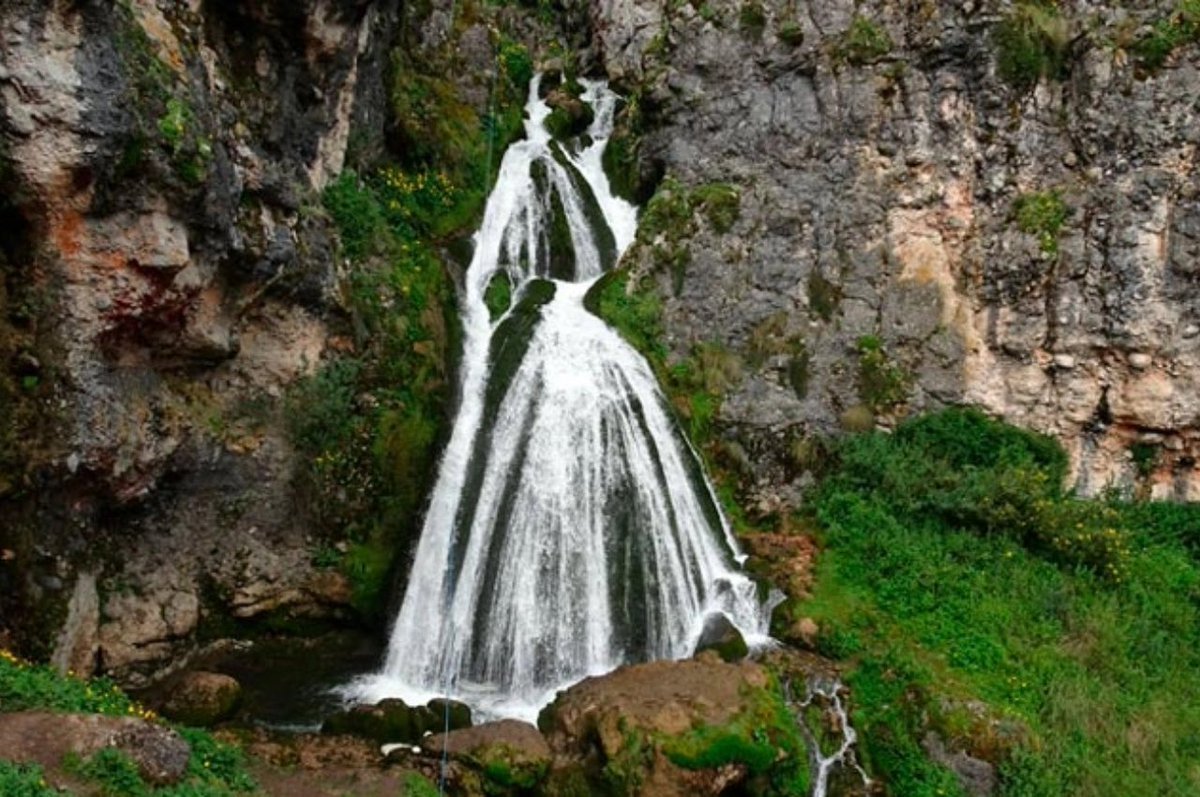 Кахамарка Перу водопад