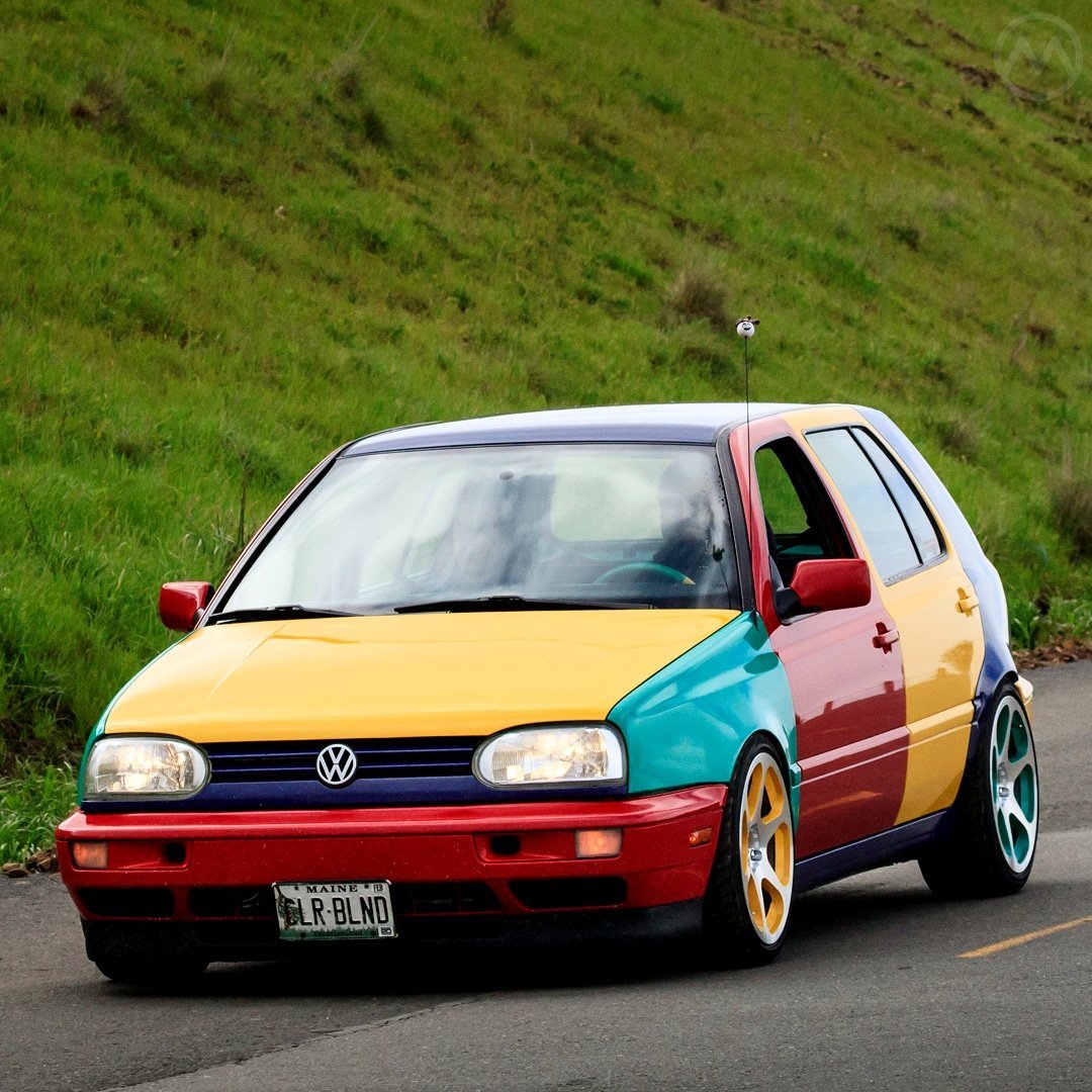 VW Golf 3 Harlequin