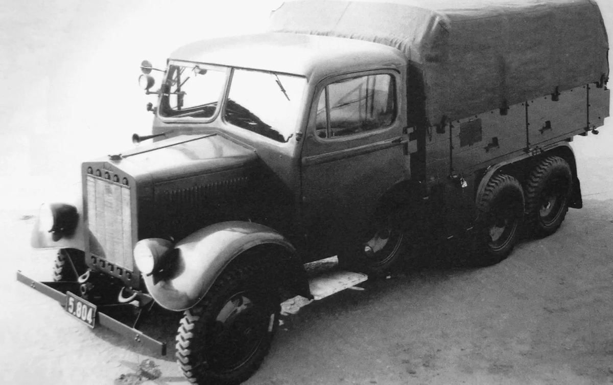 Татра-84 военный автомобиль 1935 год