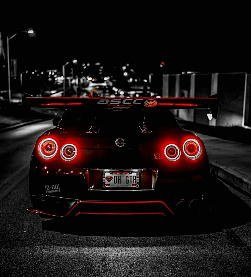 Nissan GTR r35 неон