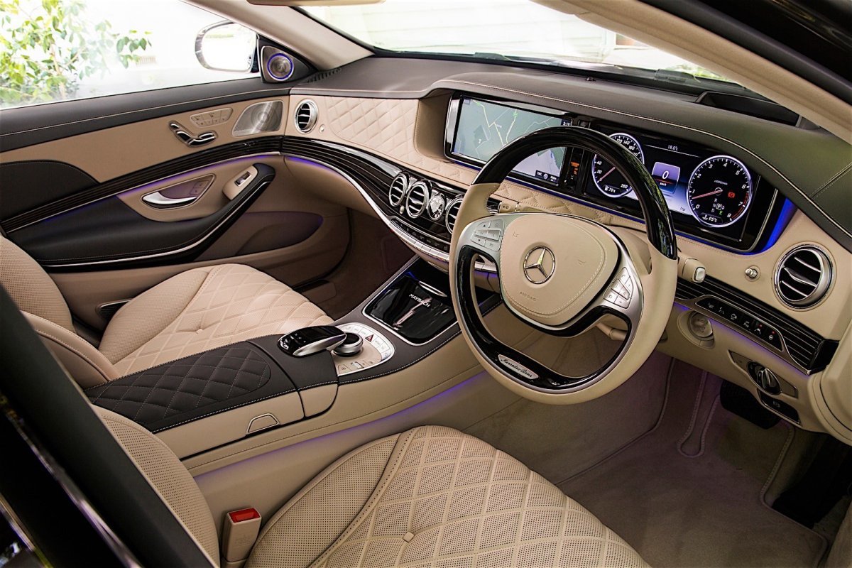 Майбах-Мерседес s600 салон