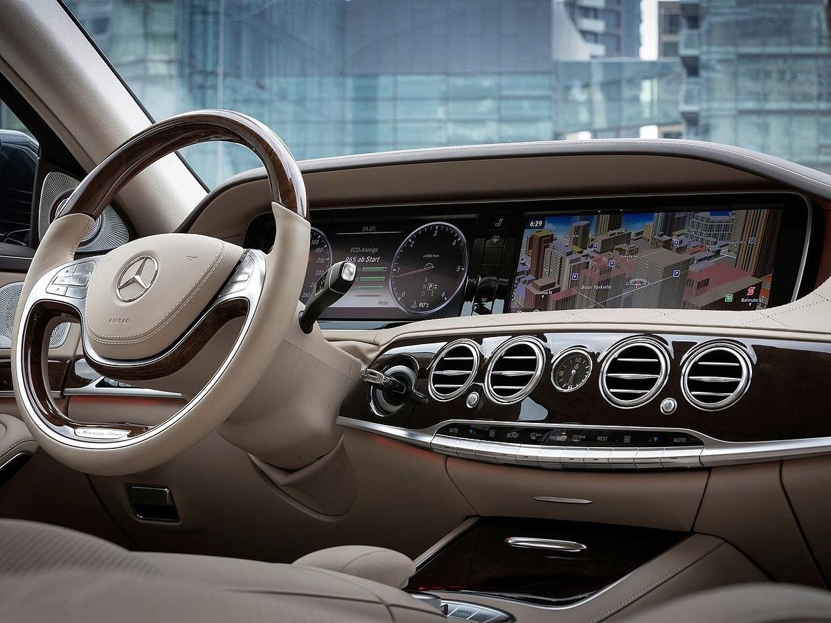 Mercedes Benz s class 2014 салон
