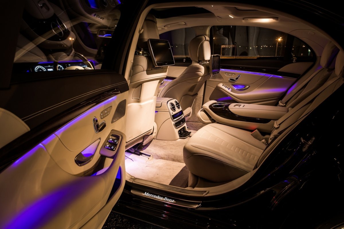 Mercedes Benz s class w222 салон