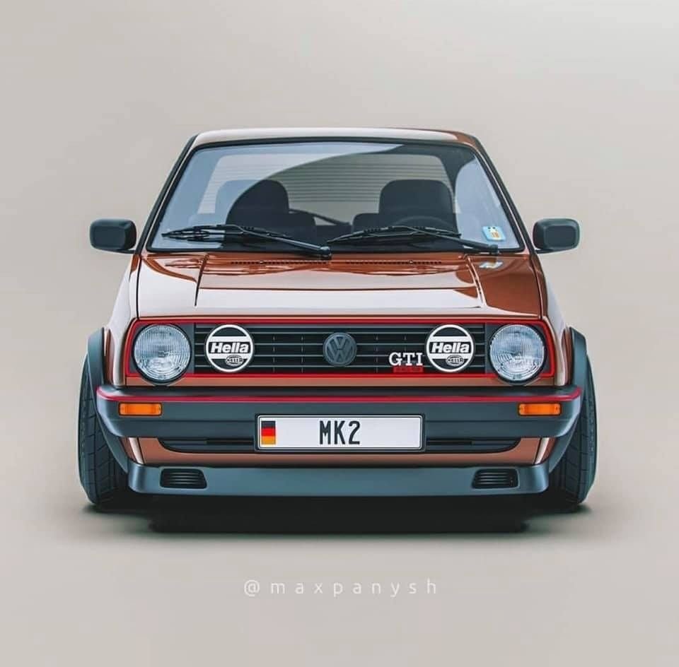Golf MK 2 left